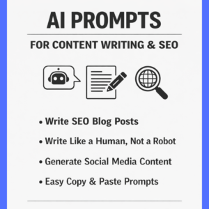 Humanize AI Prompts SEO Job Blogs